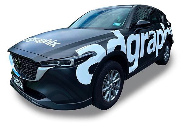 Adgraphix courtesy vehicle