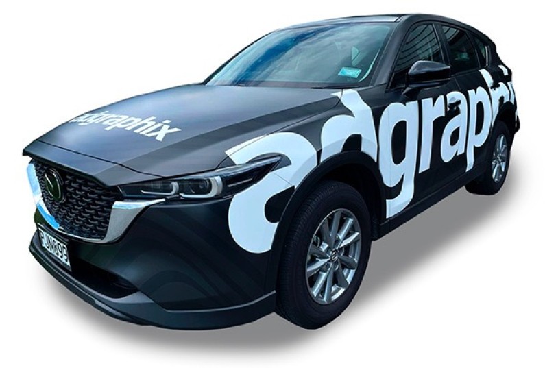 Adgraphix courtesy vehicle for car wraps